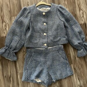 Janie and Jack Boucle Matching Set